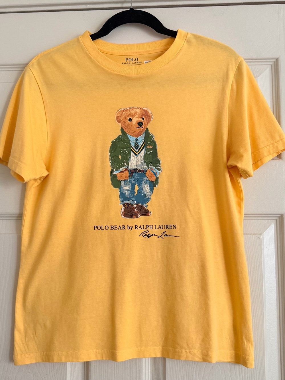 Polo Ralph Lauren Boys' 14-16 Polo Bear Cotton Jersey T-Shirt